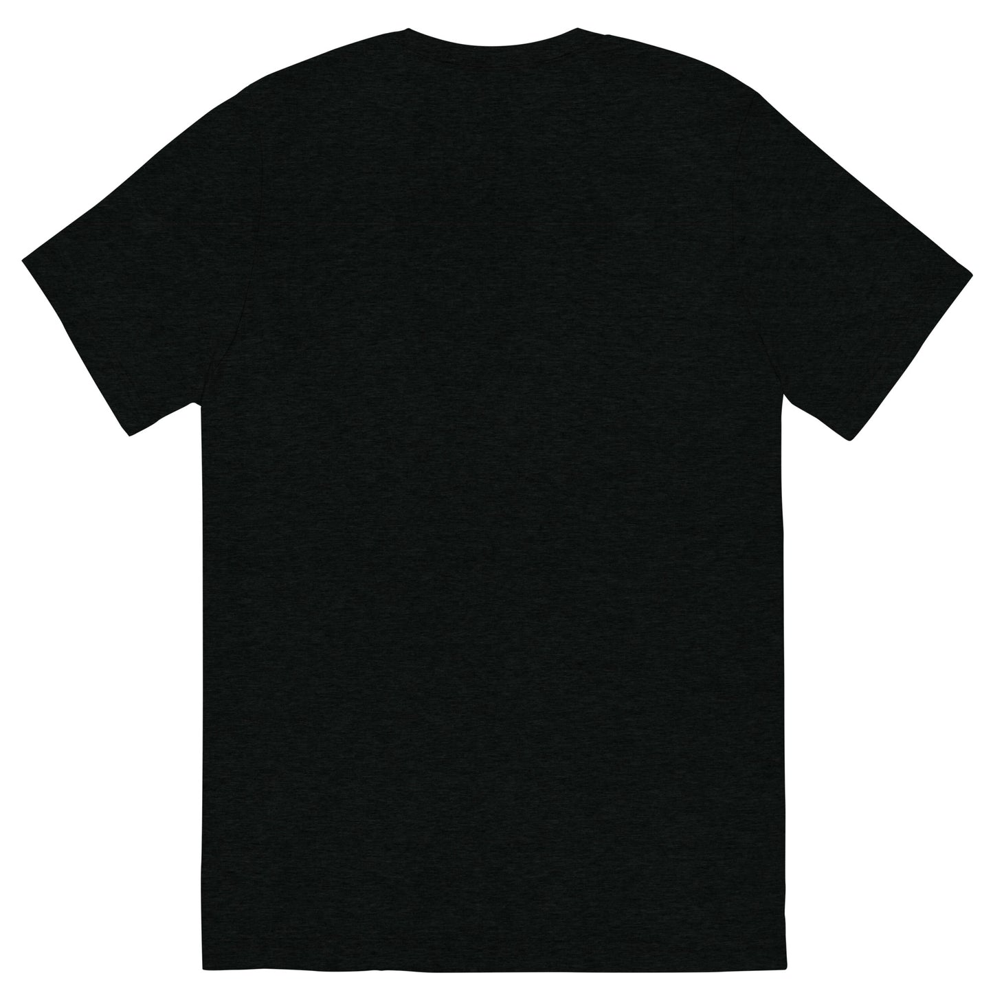 Front view of the Hellbeing Lucifer's pulpit unisex black tri-blend t-shirt