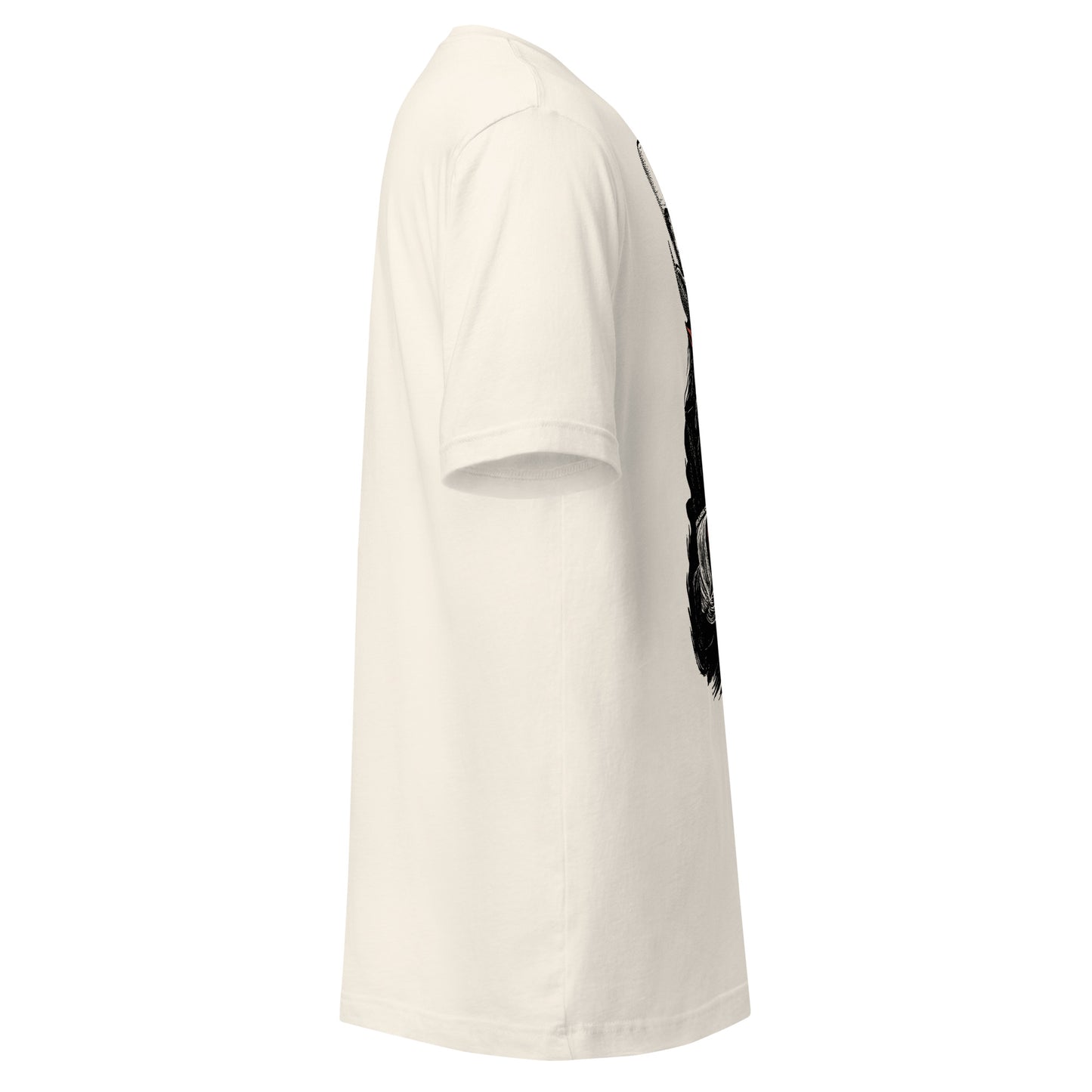Hellbeing Uncle Satan dust t-shirt, right side view