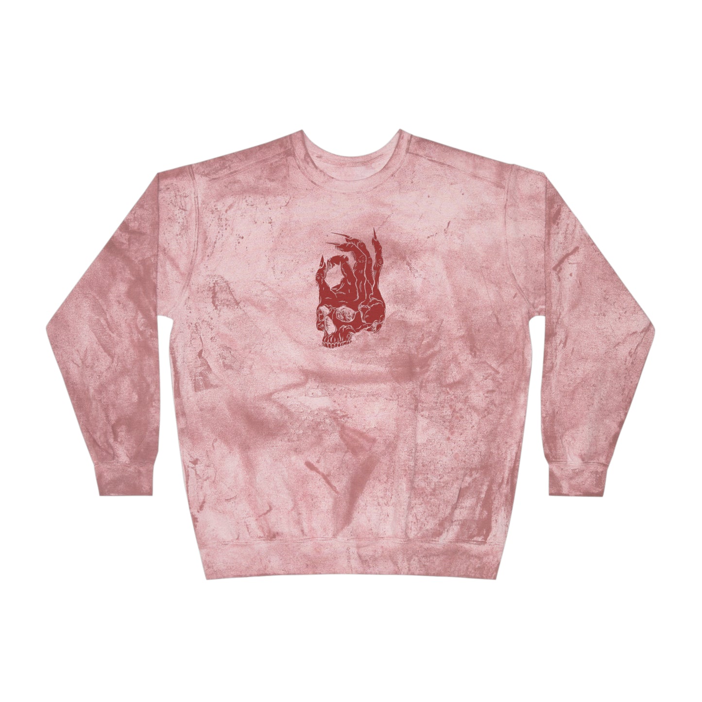 Hellbeing Red color blast crewneck sweatshirt