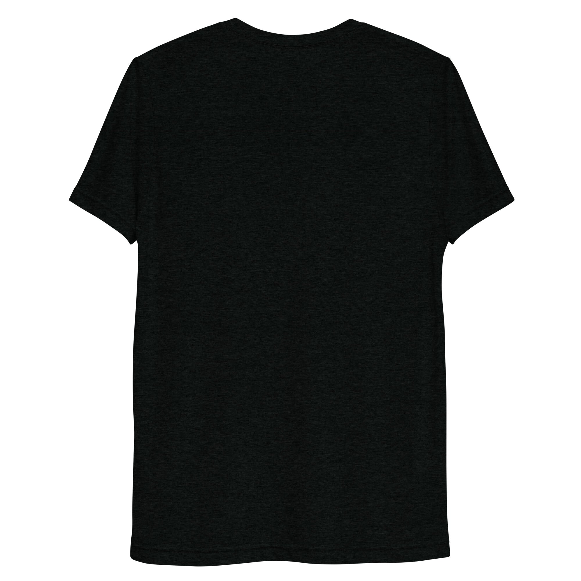 Hellbeing Lucifer's Pulpit tri-blend tee in black, back detail