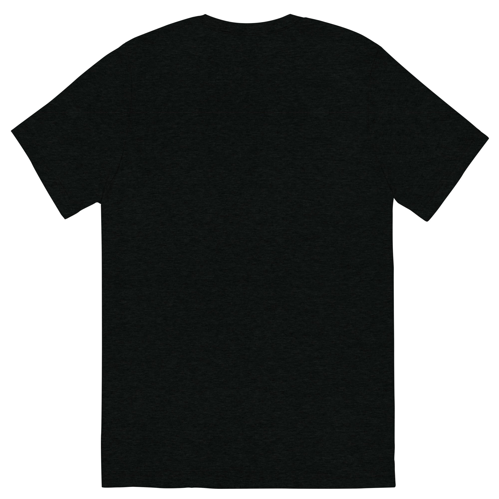 Hellbeing Lucifer's Pulpit tri-blend tee in black, front design detail