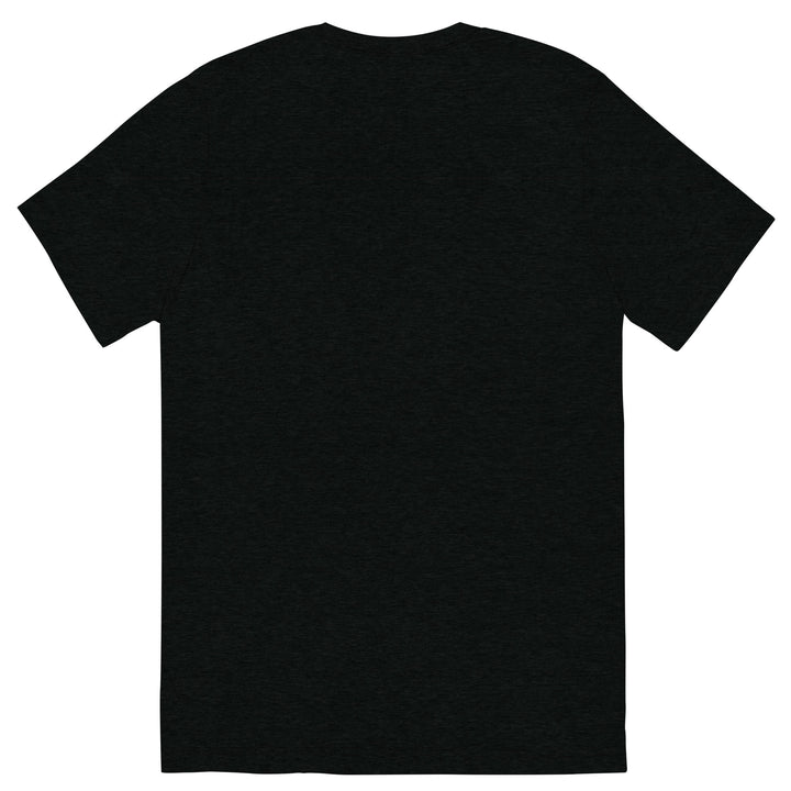 Hellbeing Lucifer's Pulpit tri-blend tee in black, front design detail