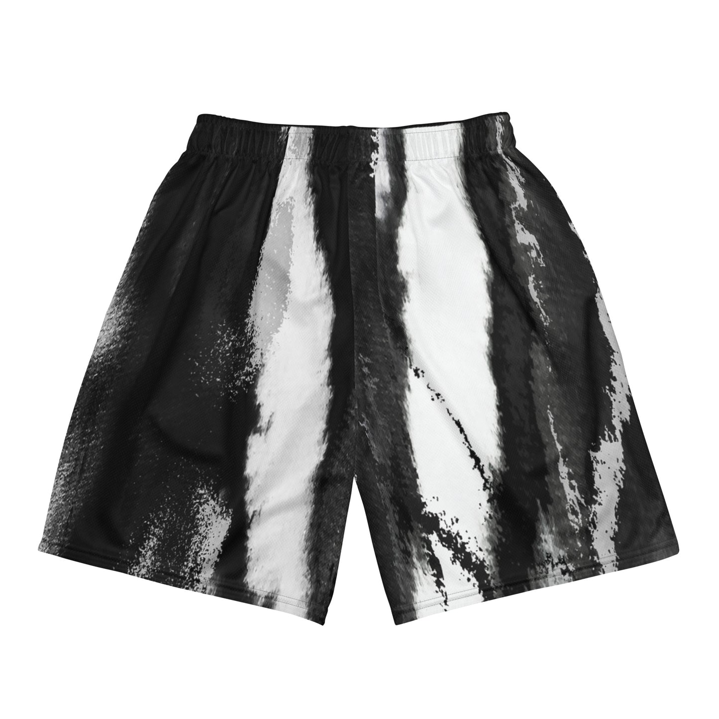 Hellbeing grayscale mesh shorts 2.0