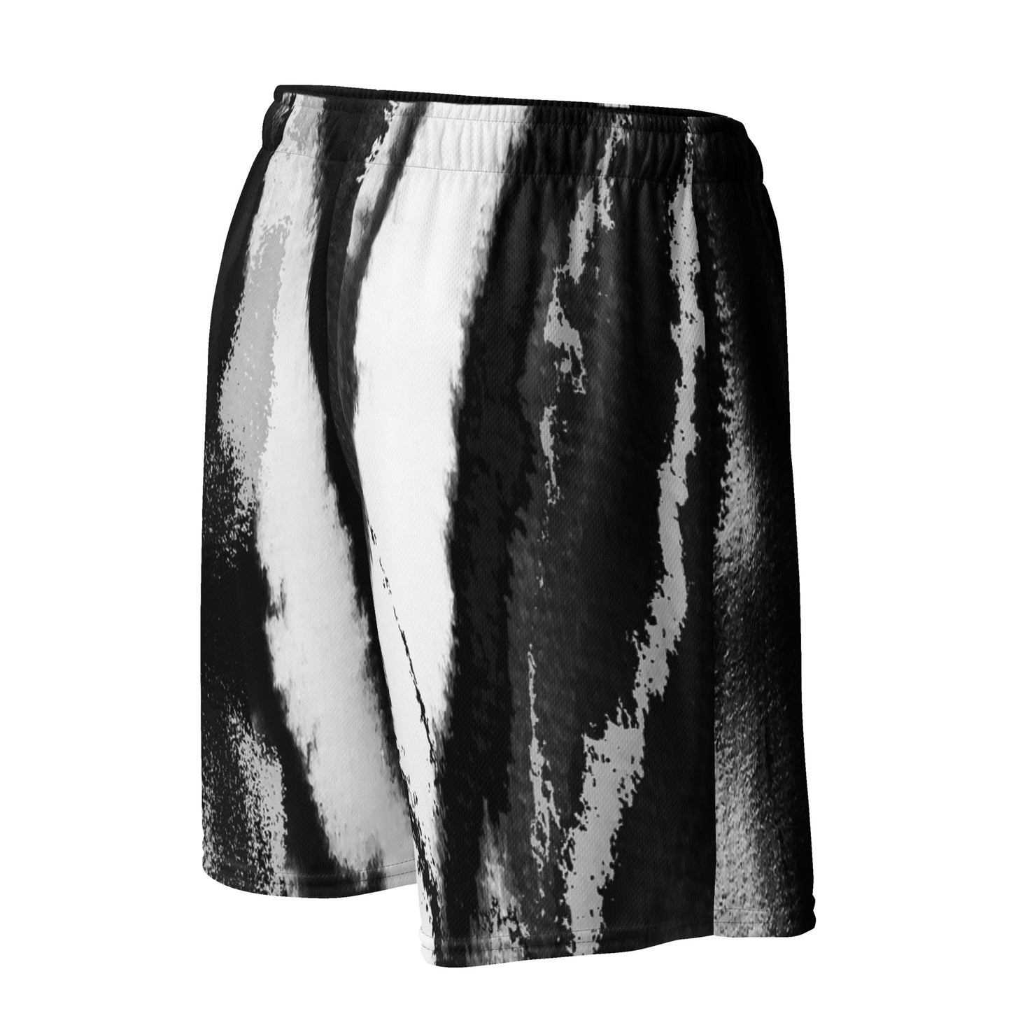 Hellbeing grayscale mesh shorts 2.0