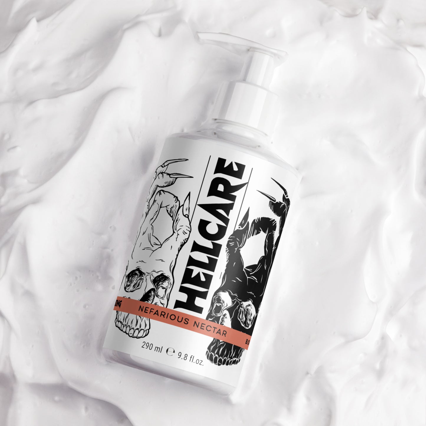 Hellbeing Hellcare Nefarious Nectar body lotion