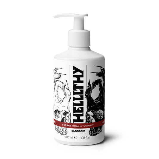 Hellbeing Hellthy Energetically Unholy Sport body wash in Blossom scent