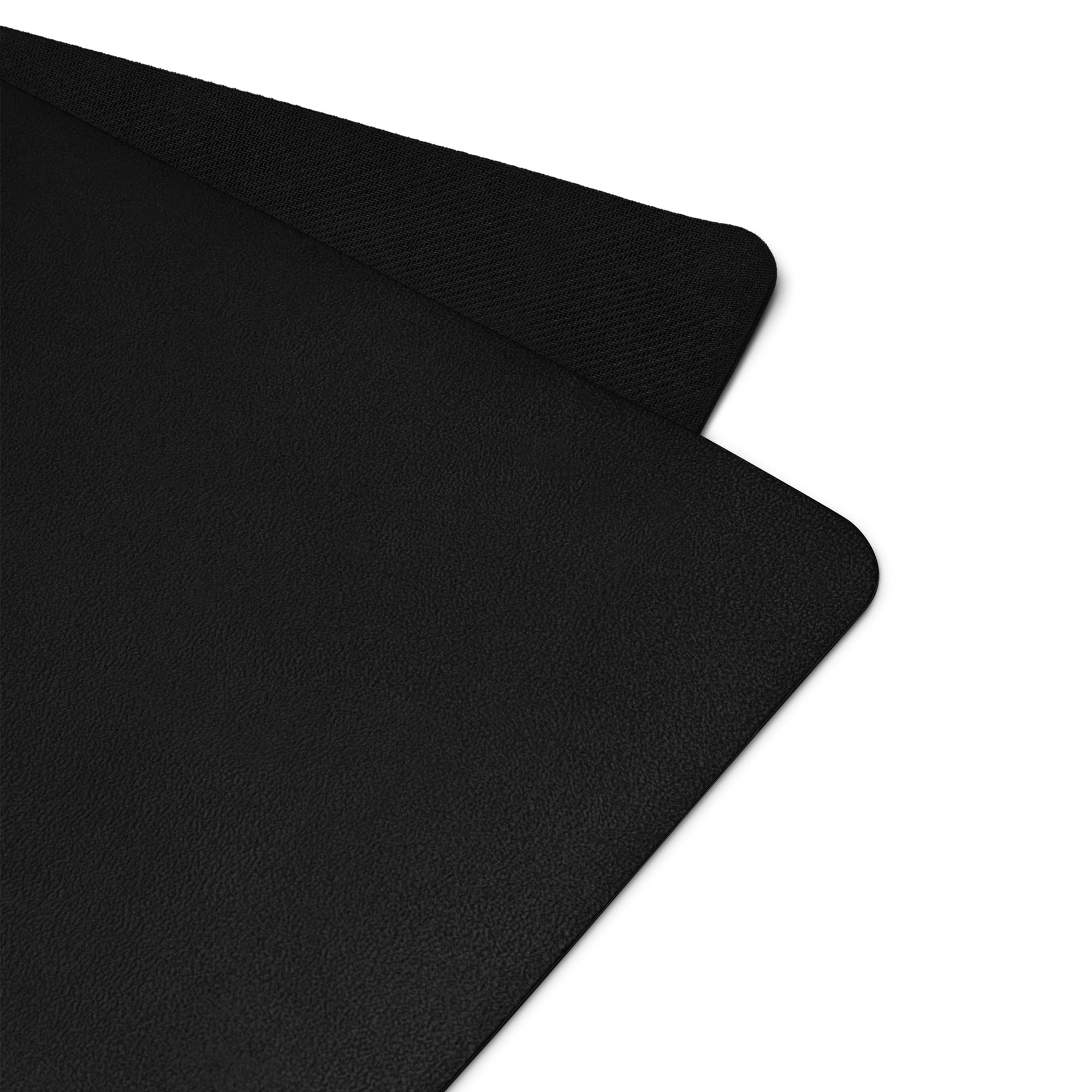 Hellbeing meditating skeleton yoga mat, top surface detail