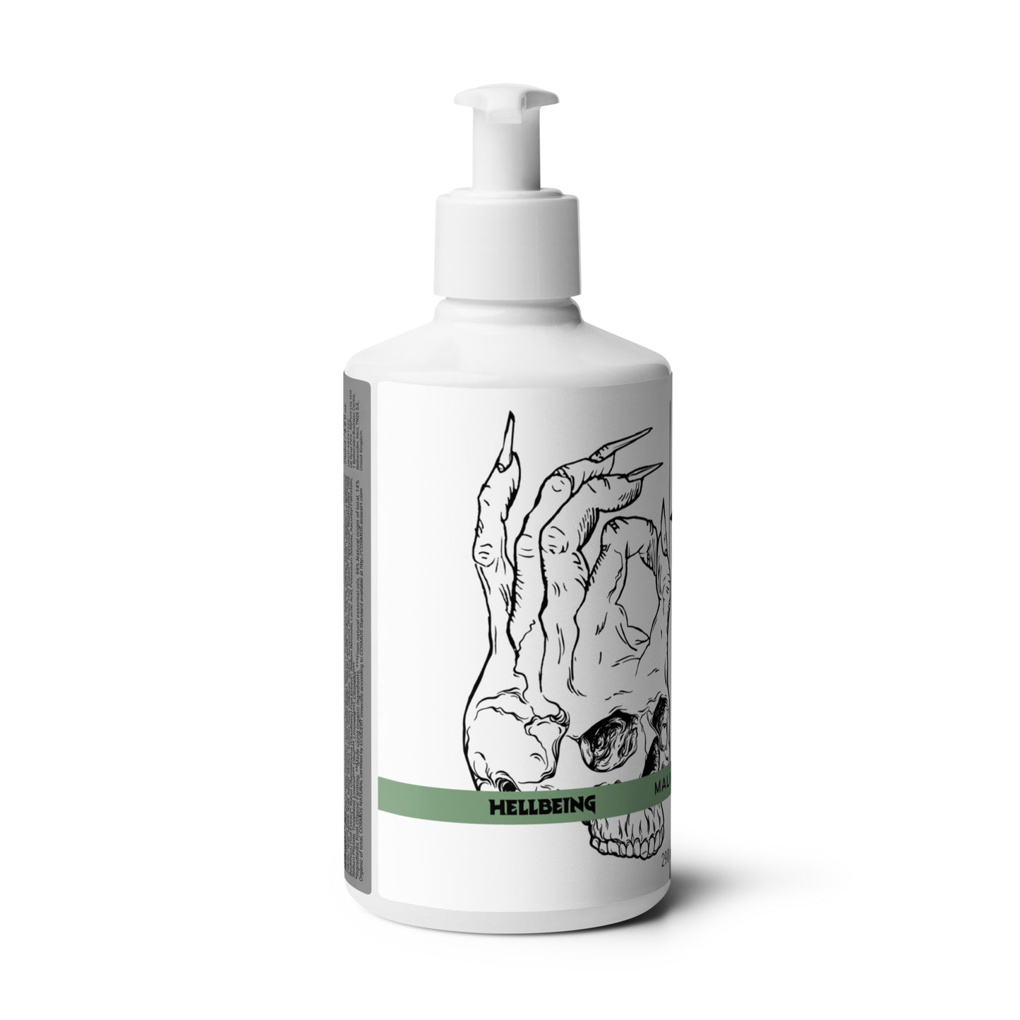 Hellbeing Hellcare Malginent Mint body lotion