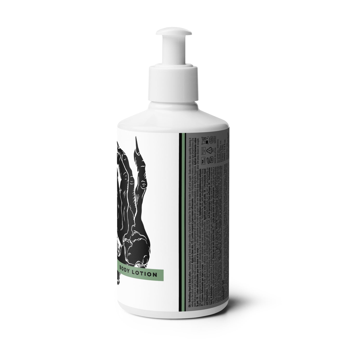 Hellbeing Hellcare Malginent Mint body lotion