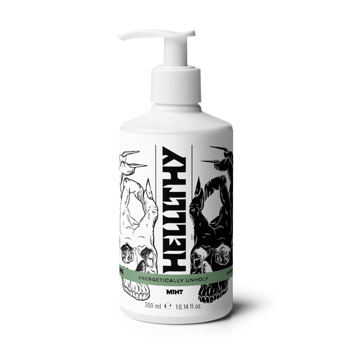 Hellbeing Hellthy Energetically Unholy sport body wash - Mint scent