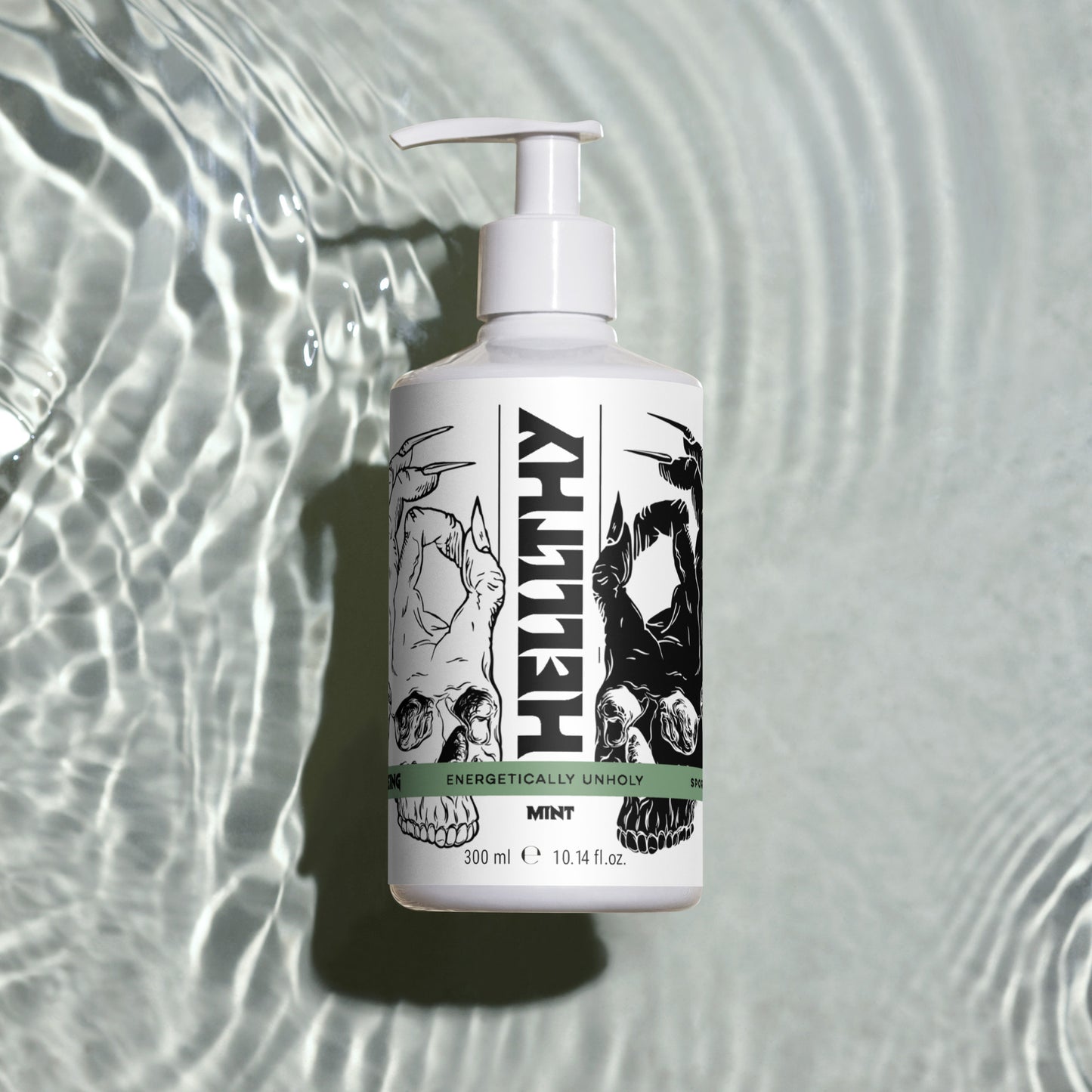 Hellbeing Hellthy Energetically Unholy sport body wash - Mint scent