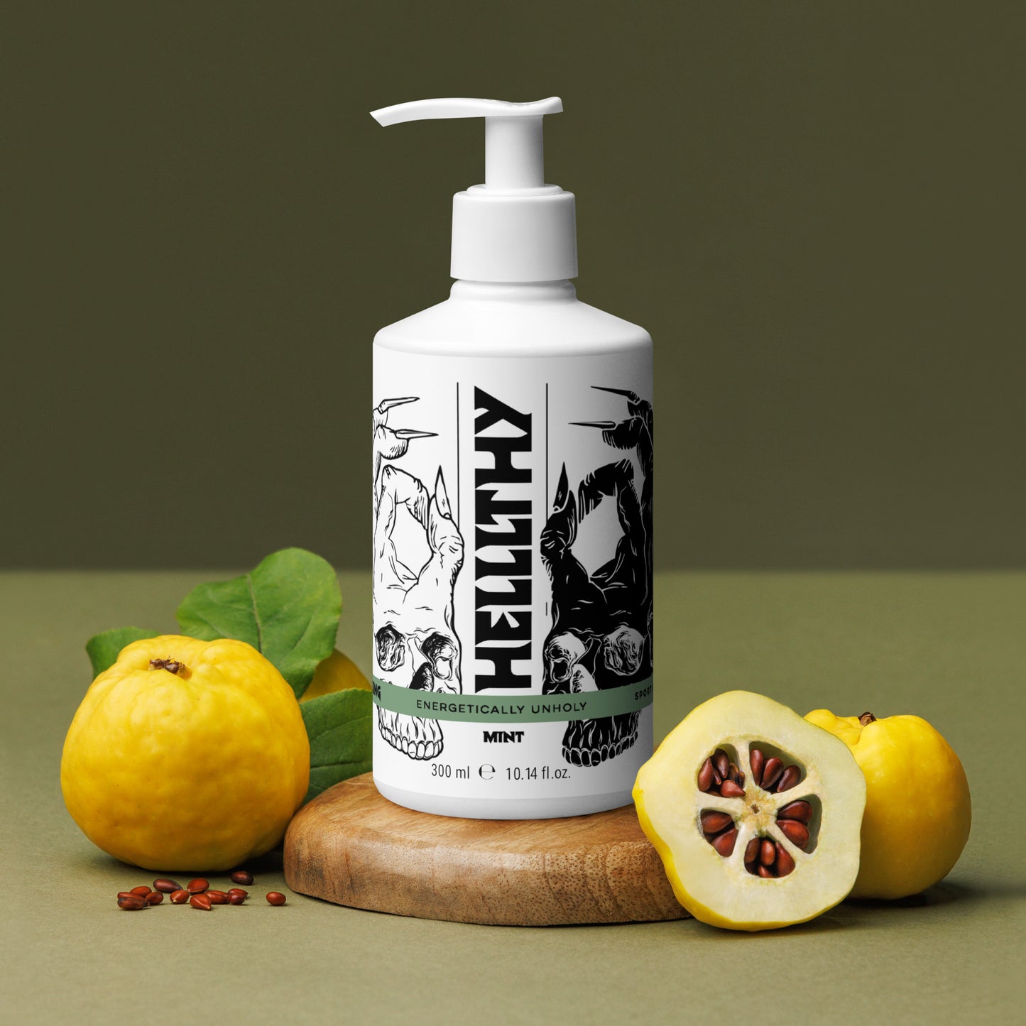 Hellbeing Hellthy Energetically Unholy sport body wash - Mint scent