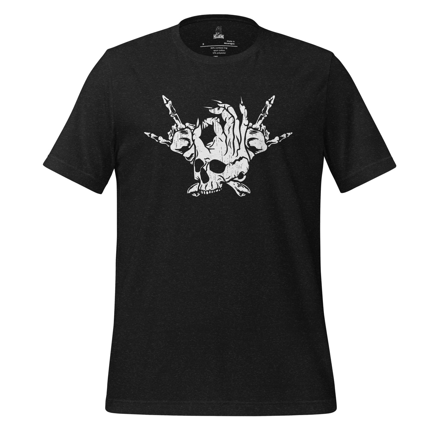 Hellbeing Skull and Crossbones t-shirt black and white