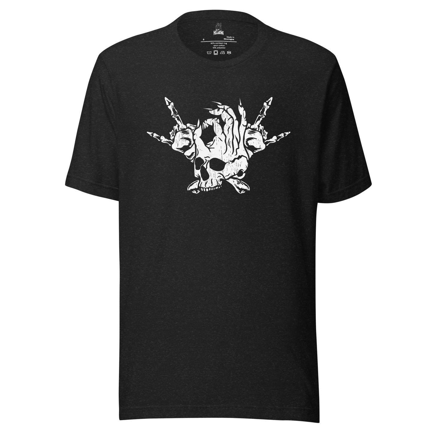 Hellbeing Skull and Crossbones t-shirt black and white