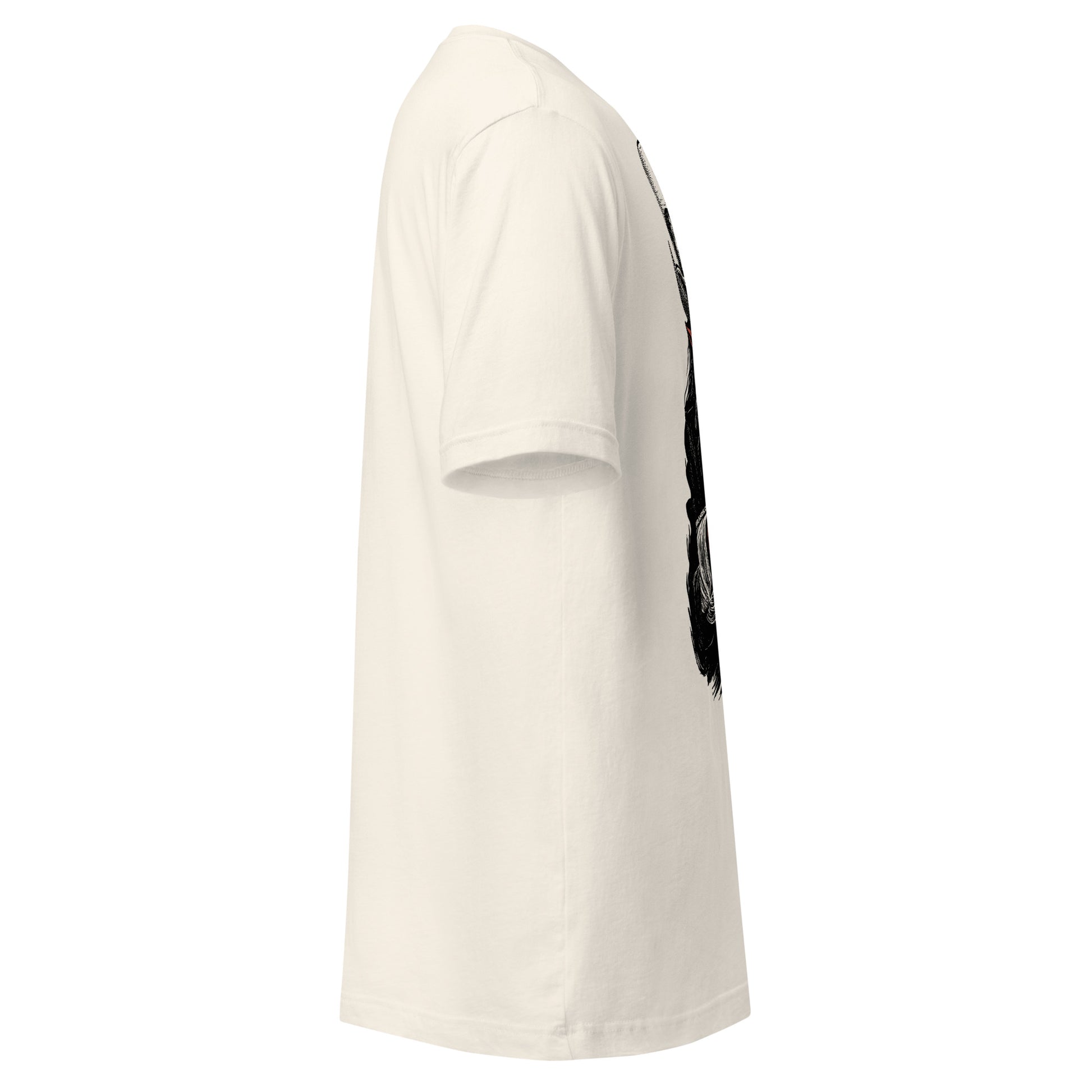 Hellbeing Uncle Satan dust t-shirt, right side view